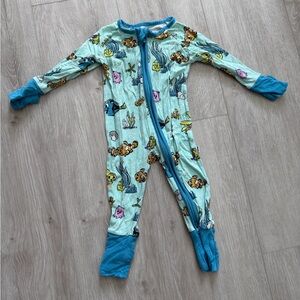 Little Sleepies Finding Nemo One Piece Zippy